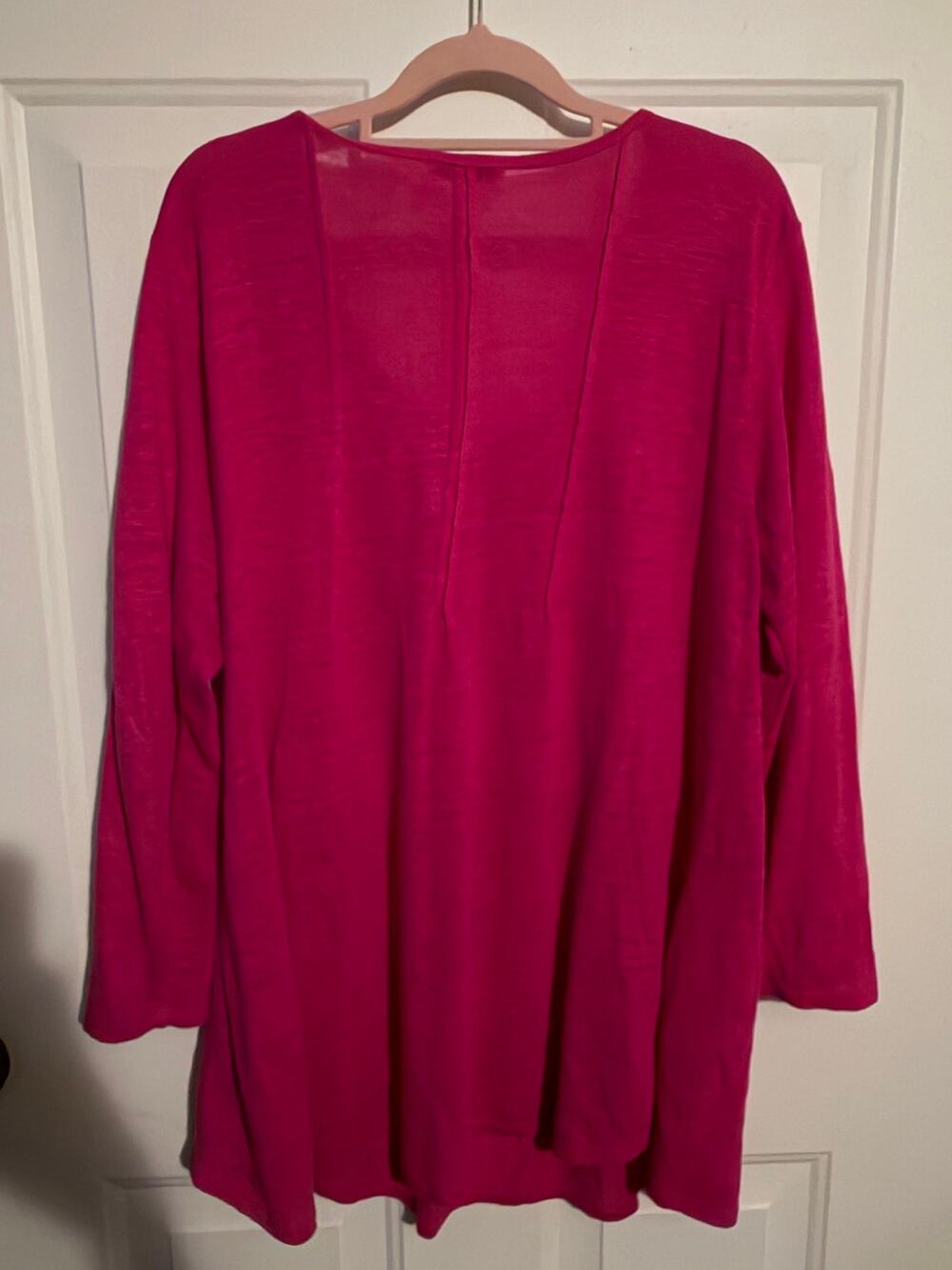 Habitat Fuchsia Pink Tunic Top Size Small